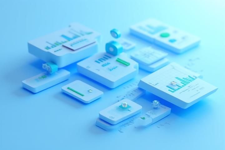 A modern digital dashboard displaying modular hotel management tools, flexible pricing alongside growth analytics for an independent hotel.